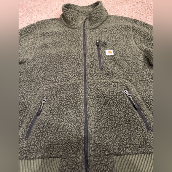 CARHARTT Women’s High Pile Fleece Jacket Size L - Picture 10 of 13